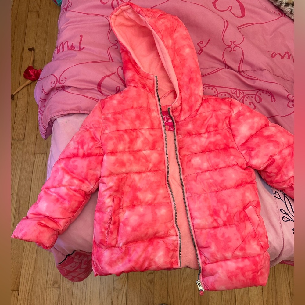 Pink Puffer Snow Coat